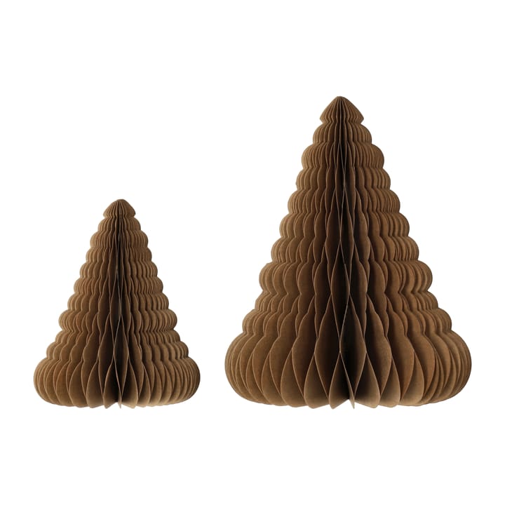 Trees Christmas tree decorations 2-pack - Natural - Scandi Living