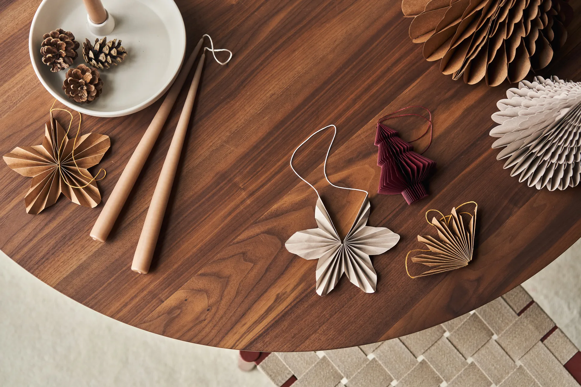 Twinkle baubles 4-pack, Beige Scandi Living