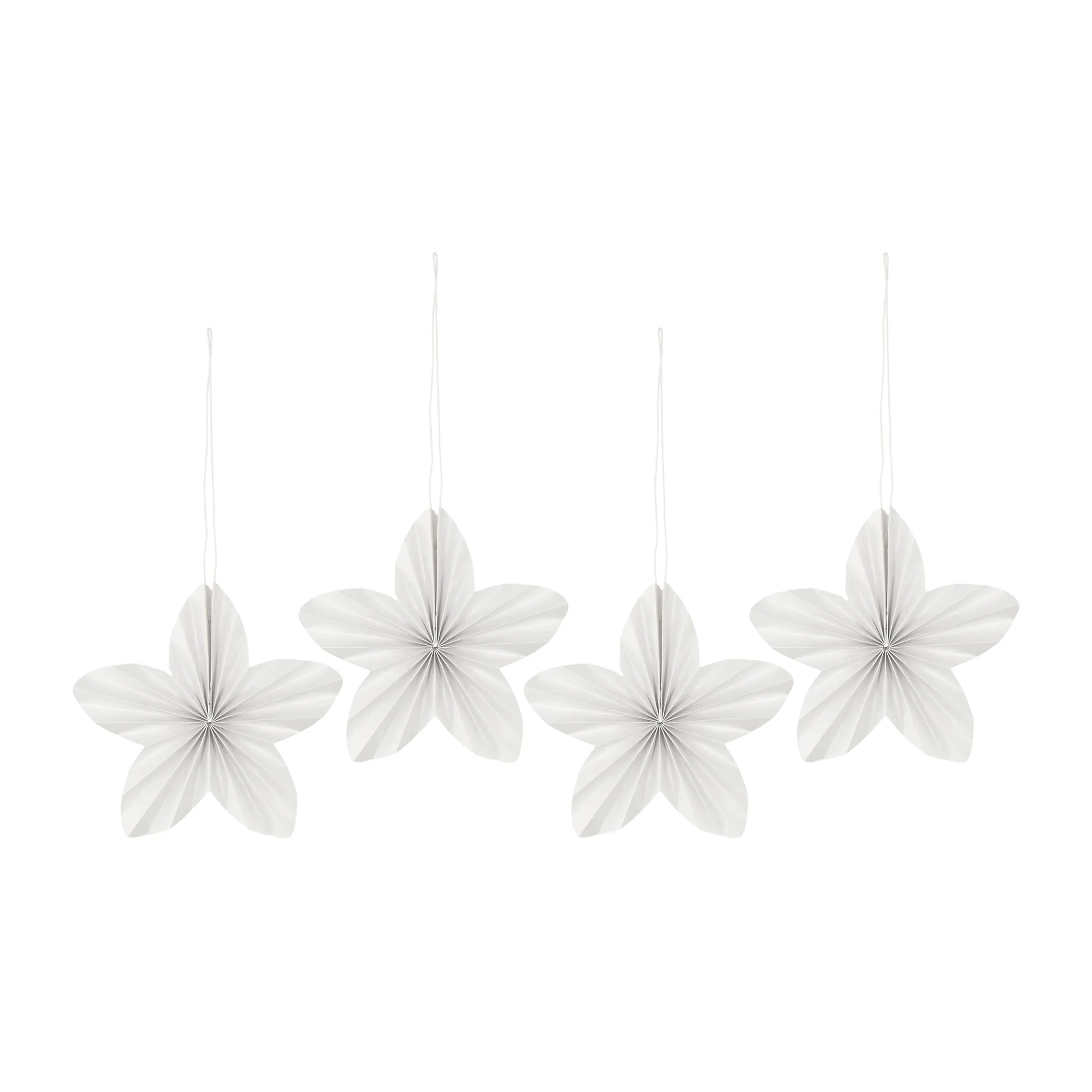 Twinkle baubles 4-pack, White Scandi Living