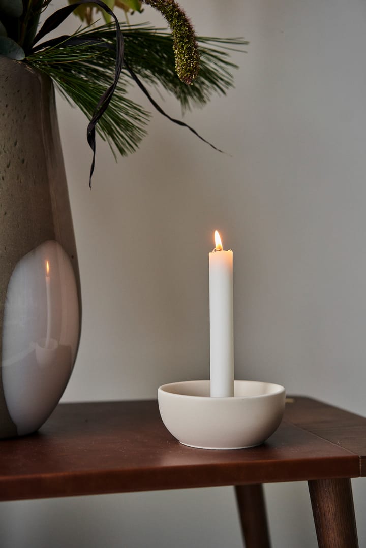 Valley candle sticks Ø12 cm - Beige - Scandi Living