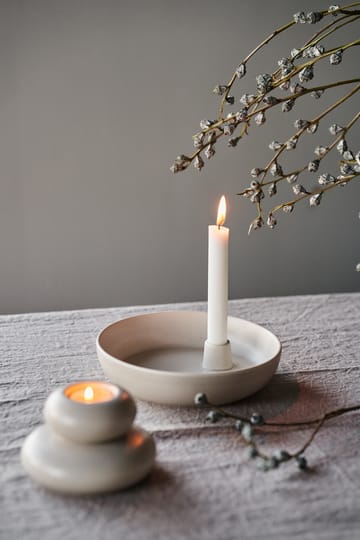 Valley candle sticks Ø21 cm - Beige - Scandi Living