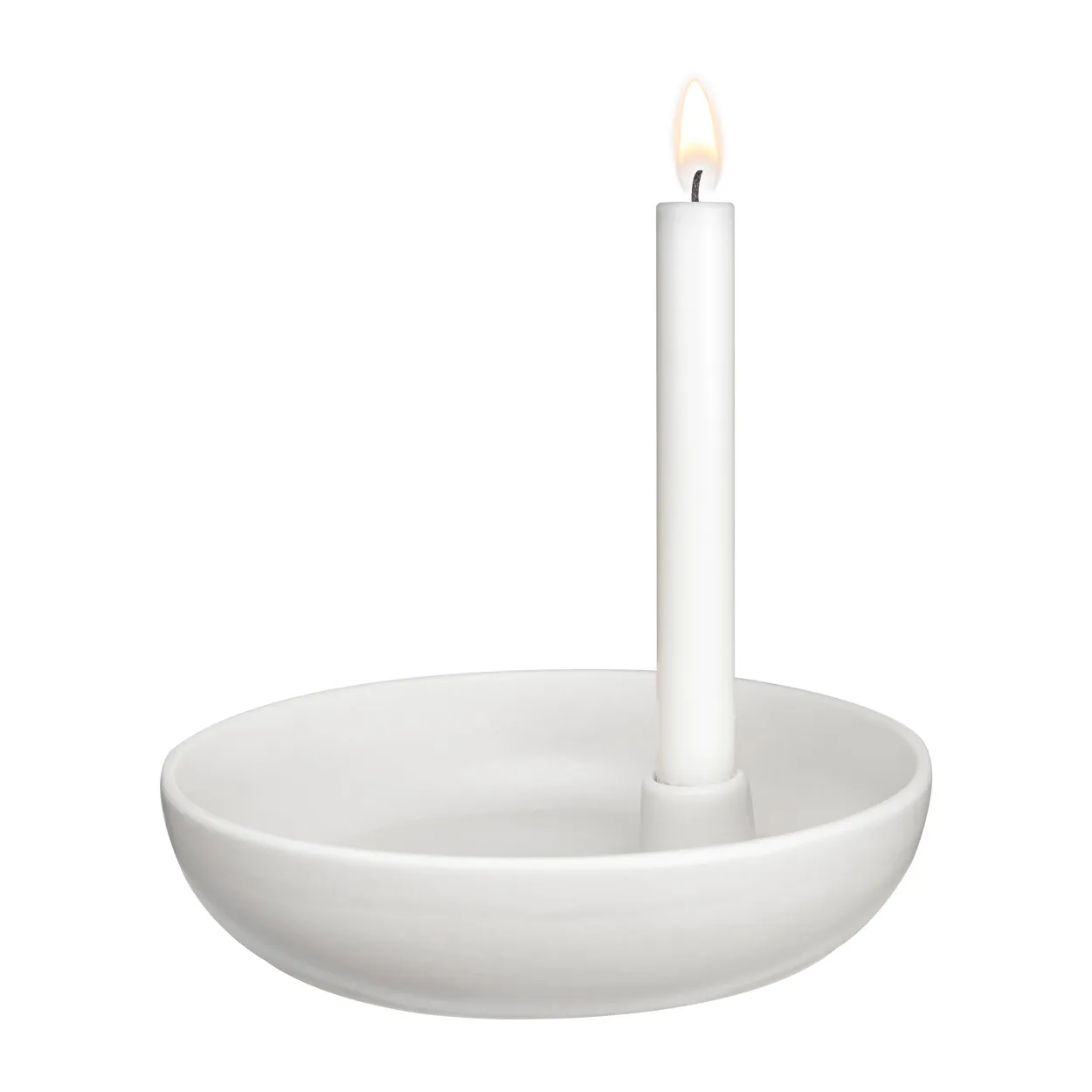Scandi Living Valley candle sticks o21 cm White | Scandinavian Design | Candle holders | White
