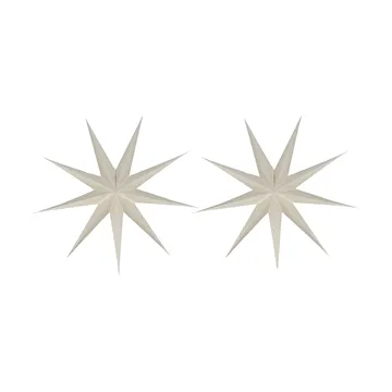 Veil advent star Ø90 cm 2-pack - undefined - Scandi Living