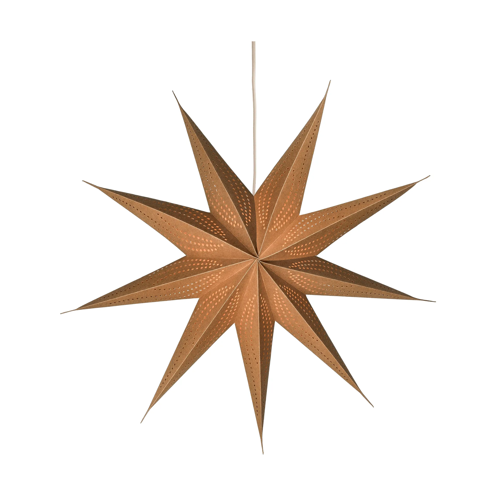 Veil advent star, Nature, Ø45 cm Scandi Living