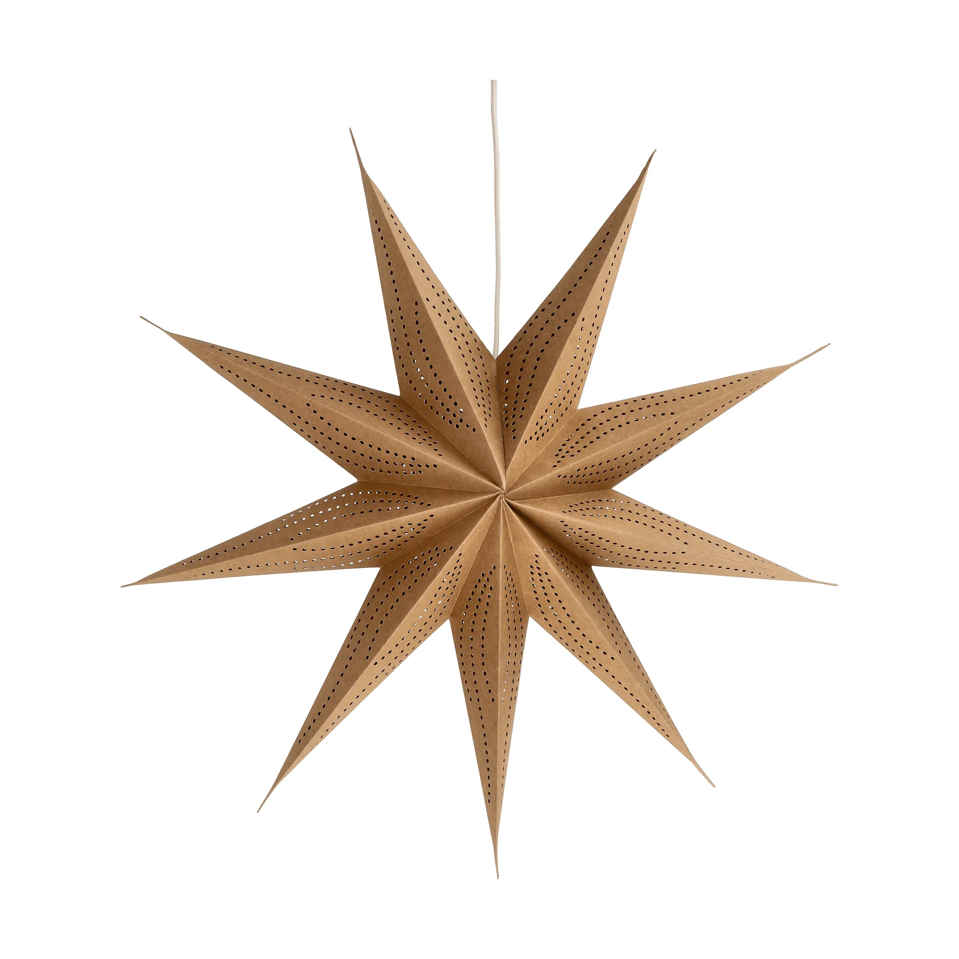 Veil advent star, Nature, Ø60 cm Scandi Living