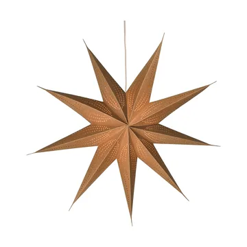 Veil advent star - Nature, Ø60 cm - Scandi Living