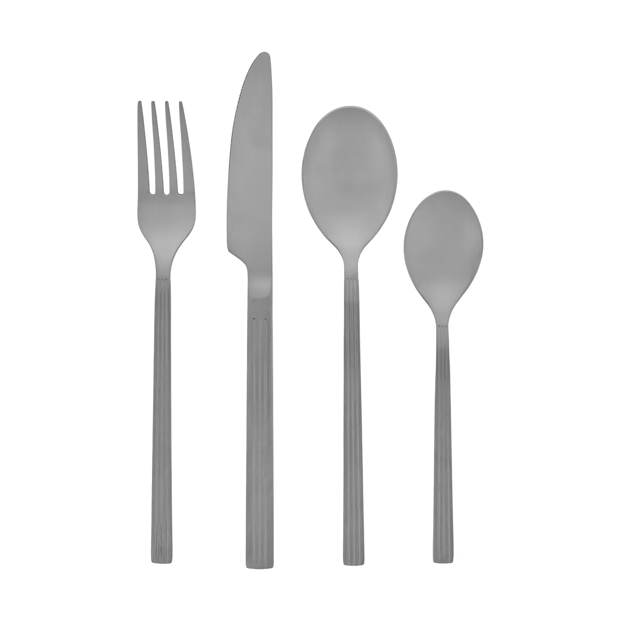 Scandi Living Vesper cutlery set 16 parts | Scandinavian Design | Cutlery sets | Silver-coloured