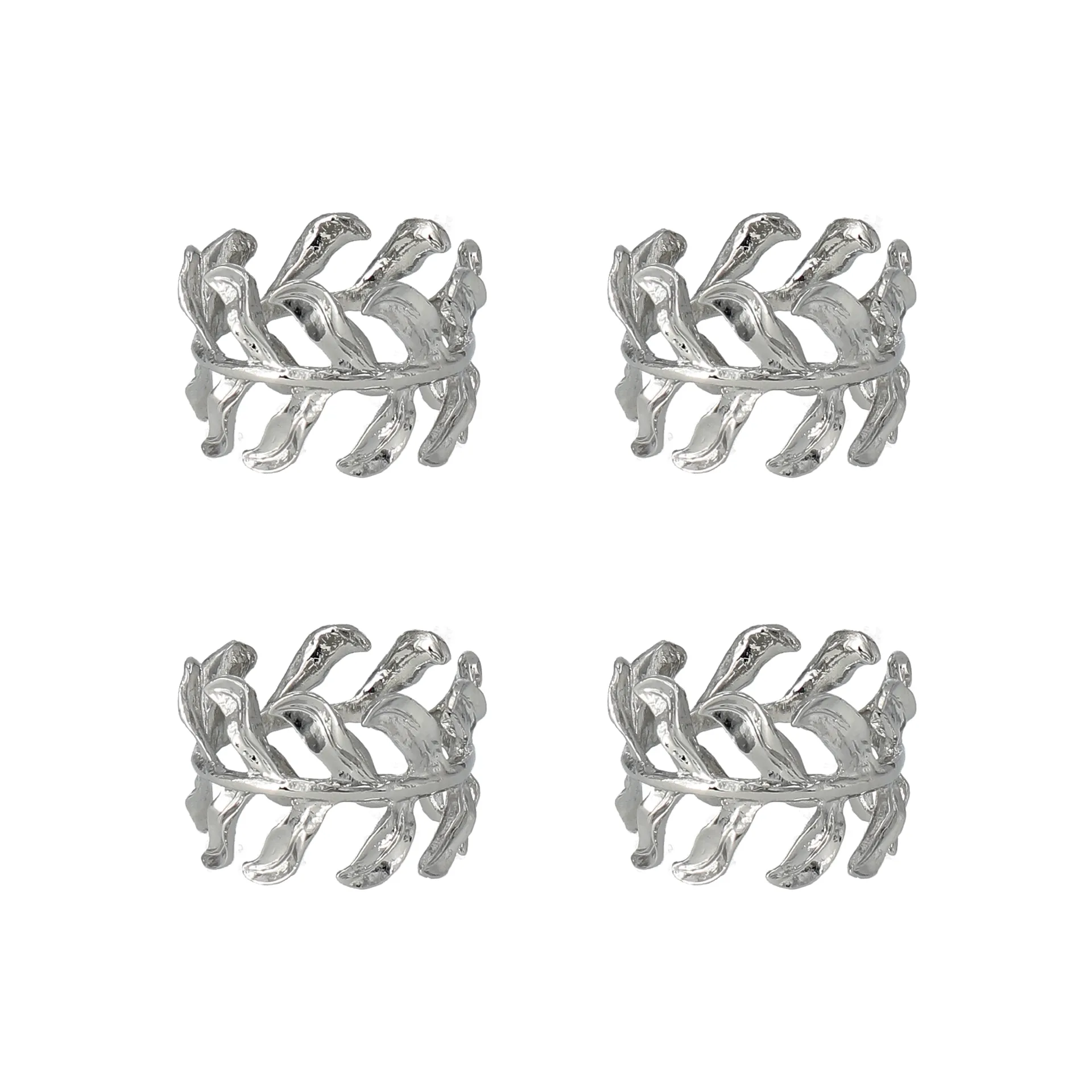 Vine napkin ring Ø4,7 cm 4-pack, Zinc alloy Scandi Living