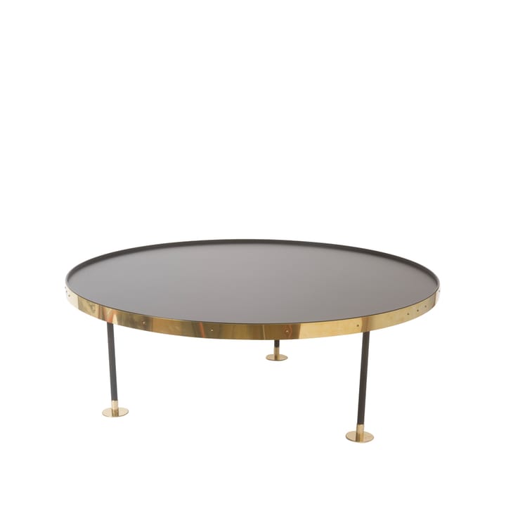 Coffee table 12 - Ø110 cm, black - Scherlin