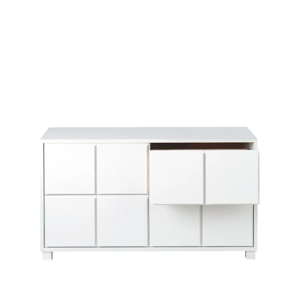 Dresser 6, White Scherlin