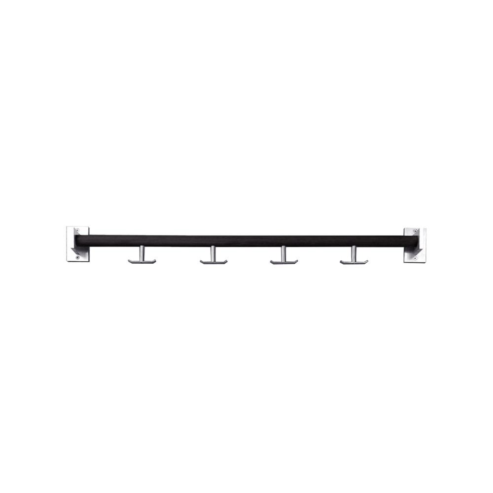 Scherlin Hall hook 3 Oak black stained | Scandinavian Design | Hat Racks & Hat Shelves | Black