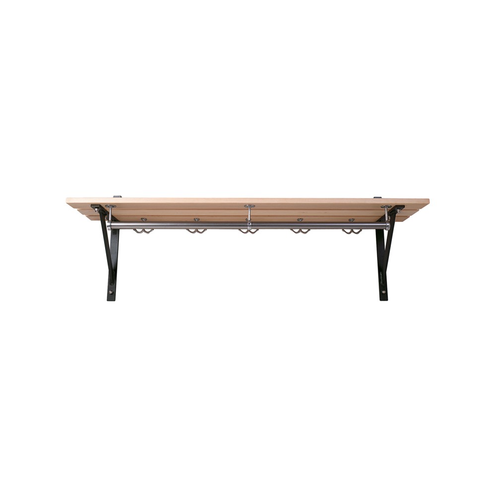 Scherlin Hall shelf 2 Oiled oak | Scandinavian Design | Hat Racks & Hat Shelves | Beige
