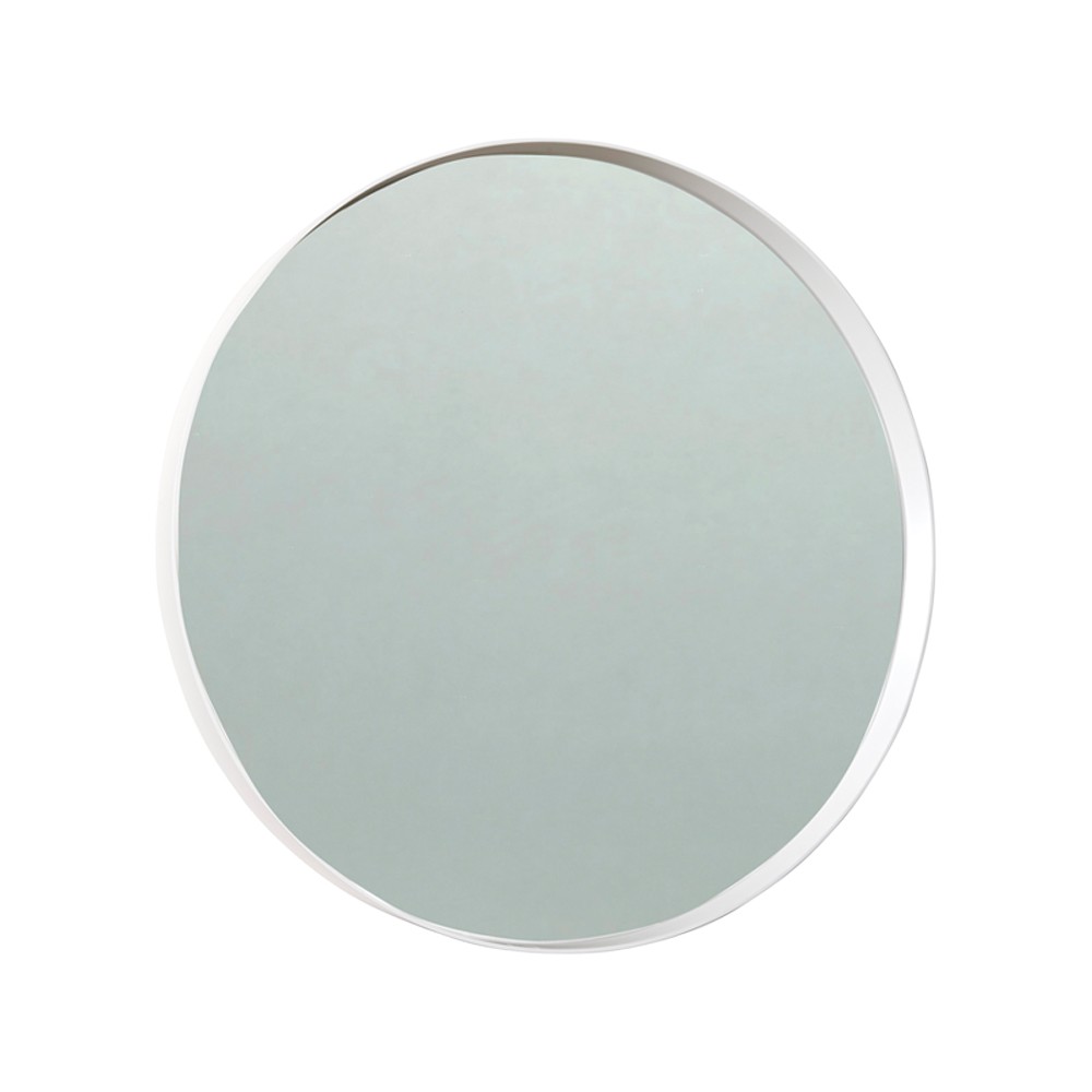 Scherlin Mirror 9 White, o80 cm | Scandinavian Design | Wall mirrors | White