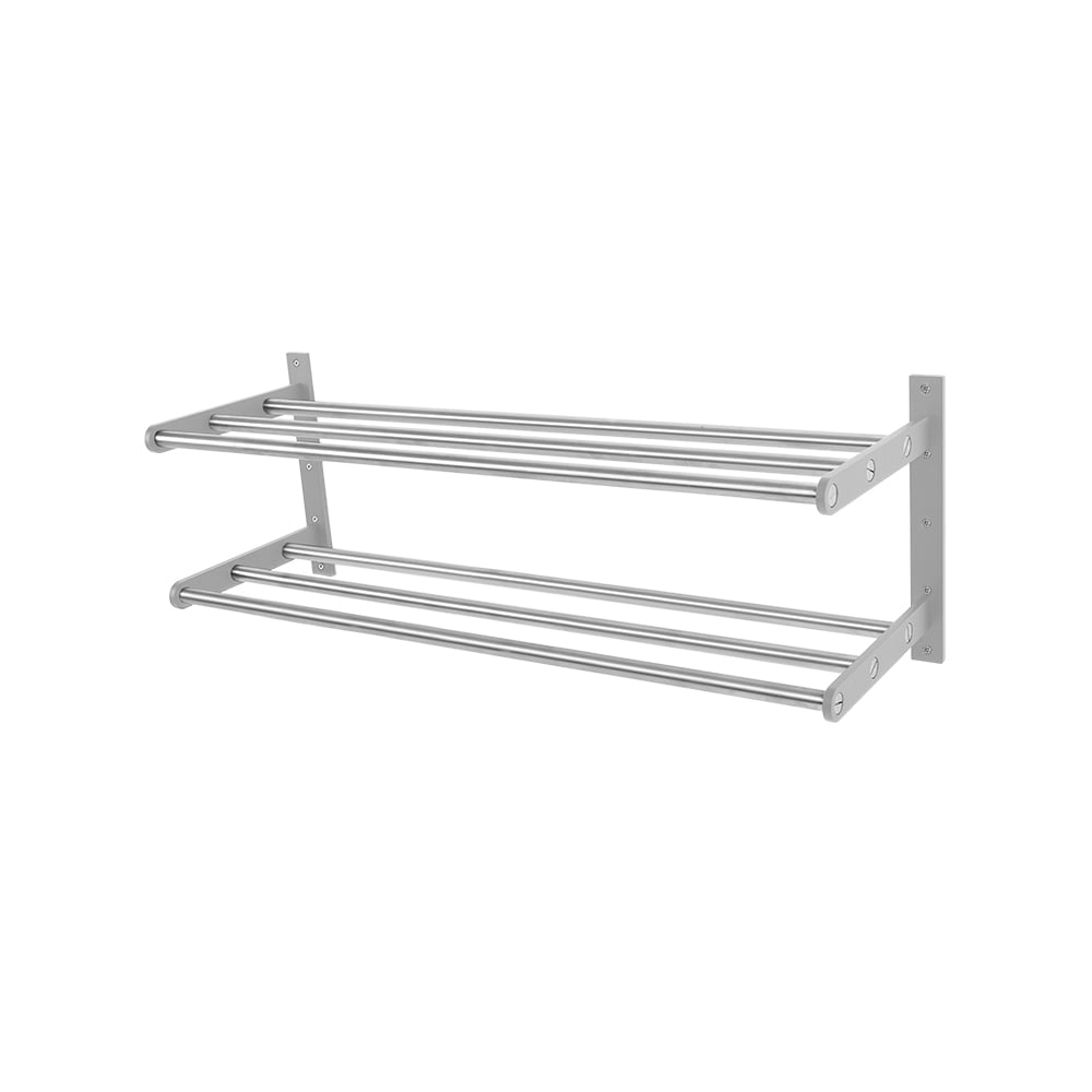 Scherlin Shoe shelf 12 shoe shelf Steel, aluminium | Scandinavian Design | Shoe racks | Grey