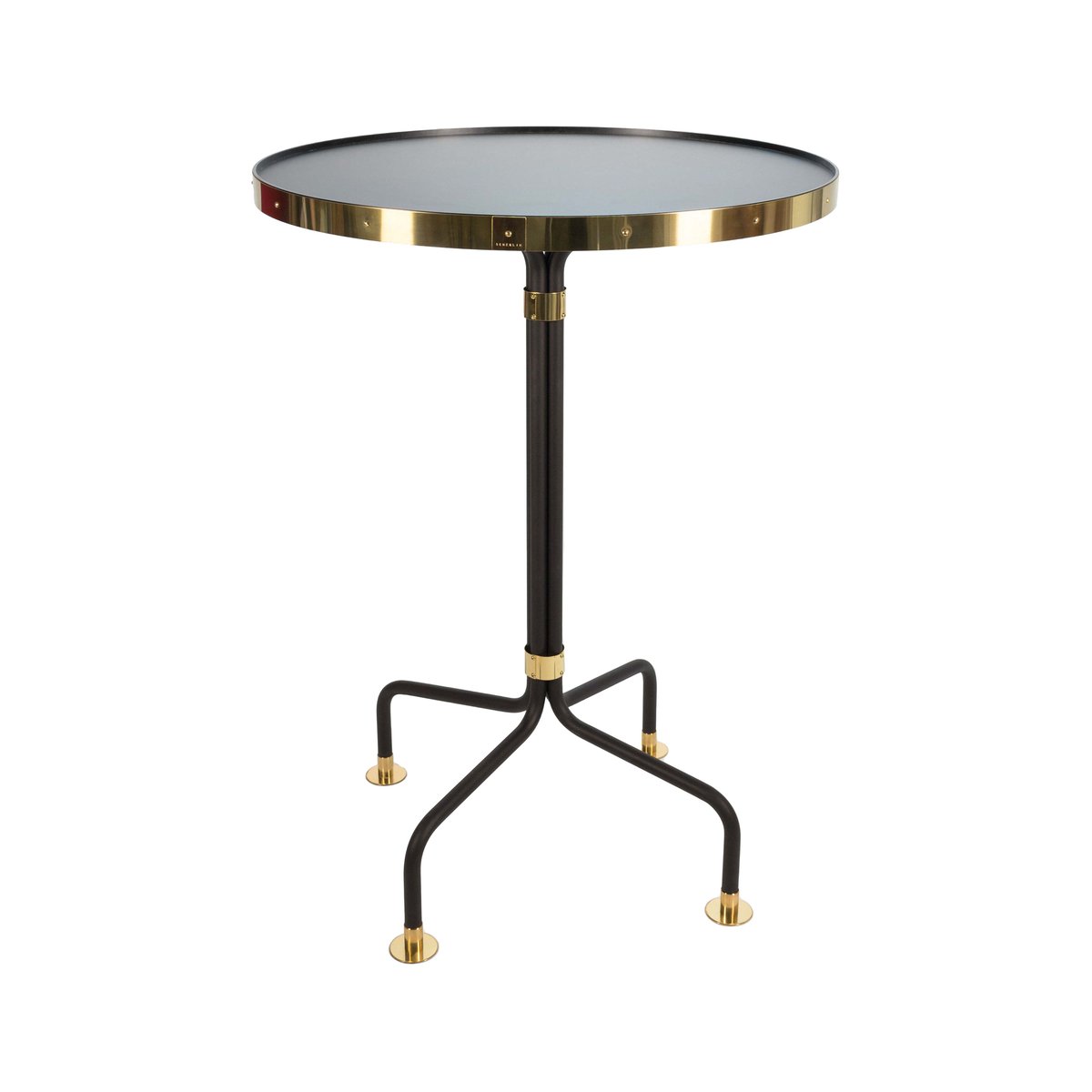Scherlin Standing table 12 Black, brass | Scandinavian Design | Dining tables | Black
