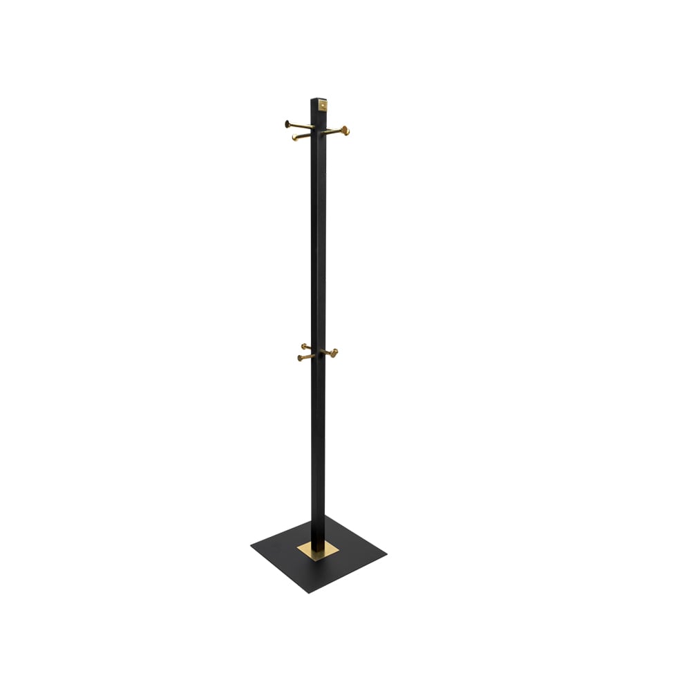 Scherlin Tamburmajor 11 clothes stand Black/brass | Scandinavian Design | Clothes racks, coat stands & hangers | Black