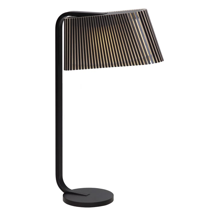 Owalo 7020, table lamp - black laminated - Secto Design
