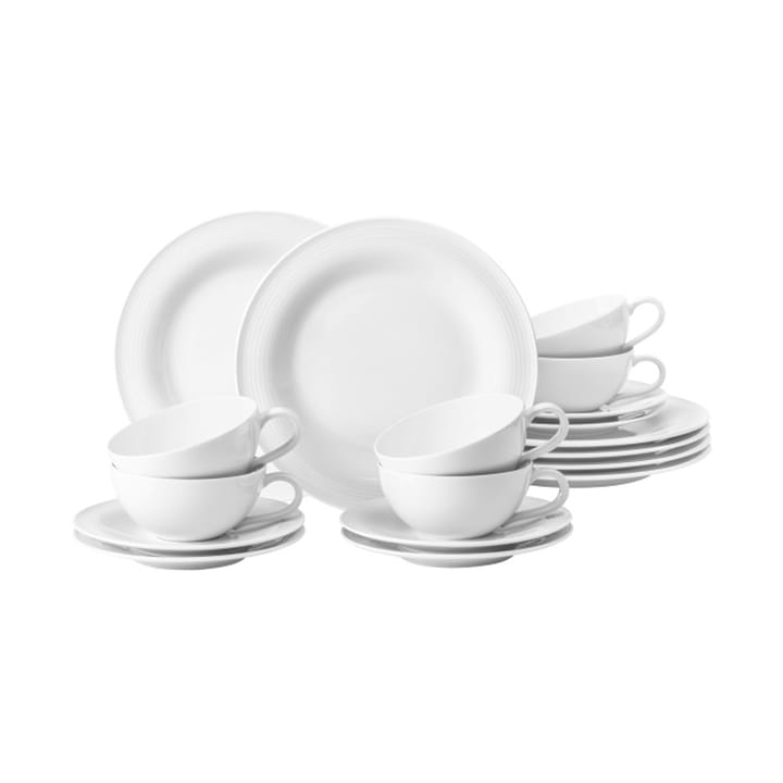 Beat tea service 18 pieces - White - Seltmann Weiden