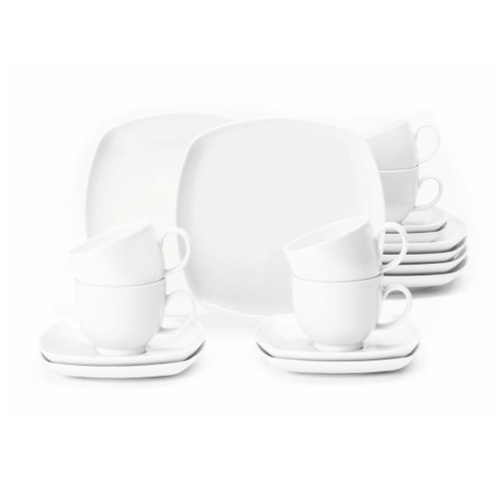 Lido coffee service square 18 pieces - White - Seltmann Weiden