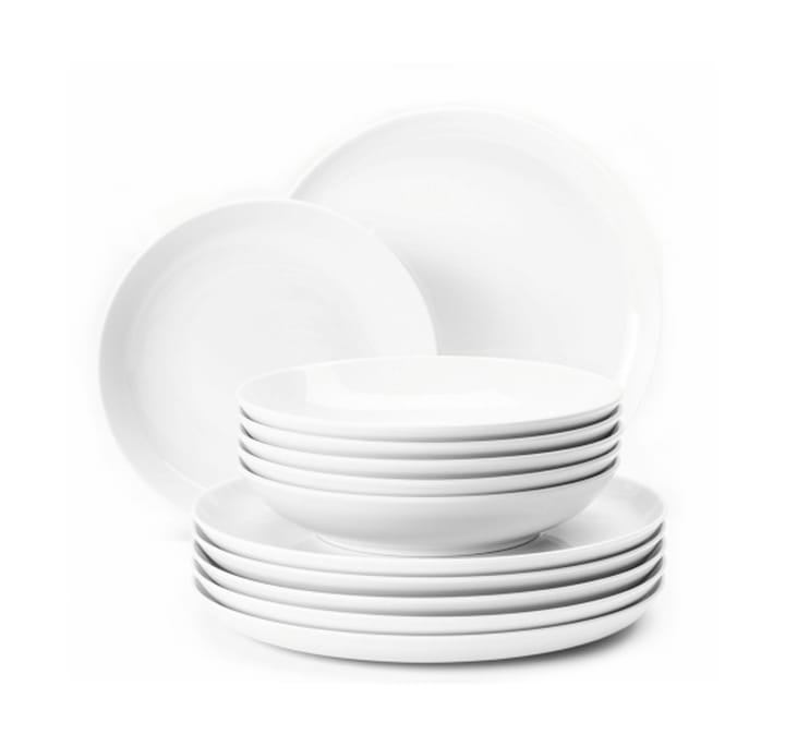 Lido service set 12 pieces - White - Seltmann Weiden