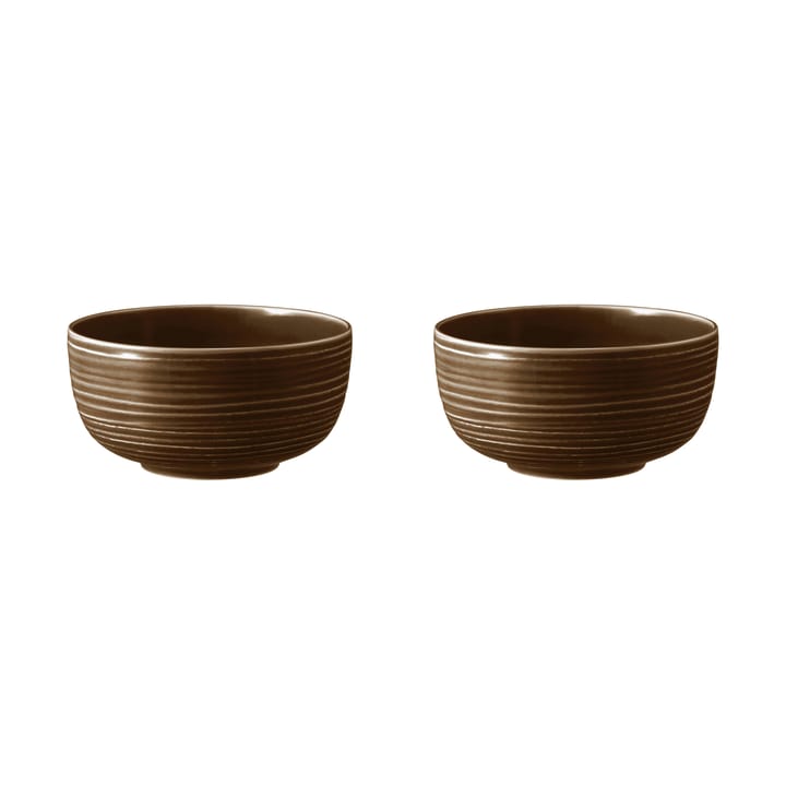 Terra bowl Ø17.7 cm 2-pack - Earth Brown - Seltmann Weiden