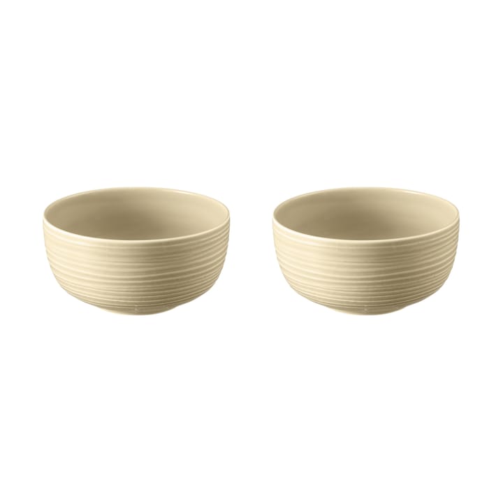 Terra bowl Ø17.7 cm 2-pack - Sand Beige - Seltmann Weiden