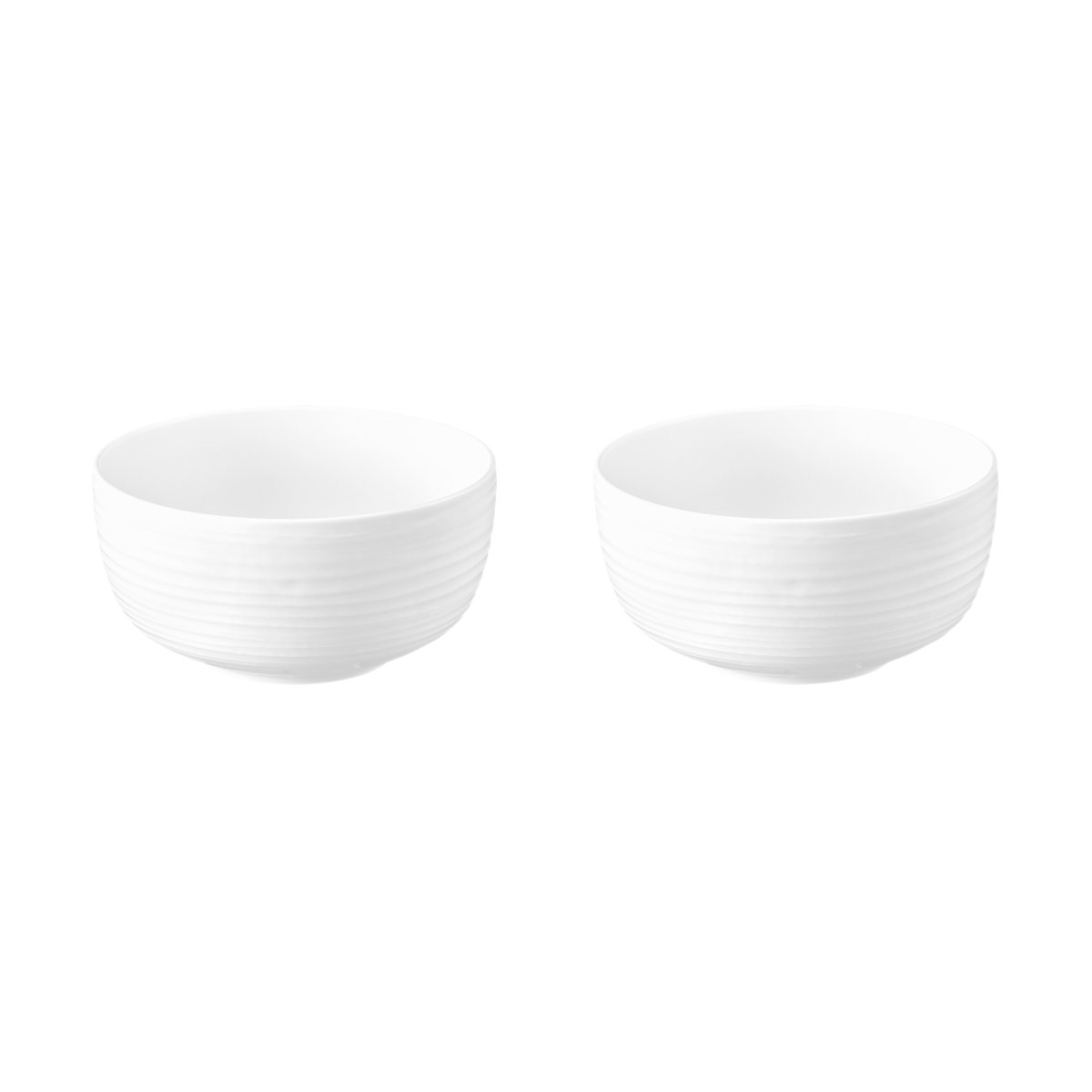 Seltmann Weiden Terra bowl o17.7 cm 2-pack White | Scandinavian Design | Breakfast bowls | White
