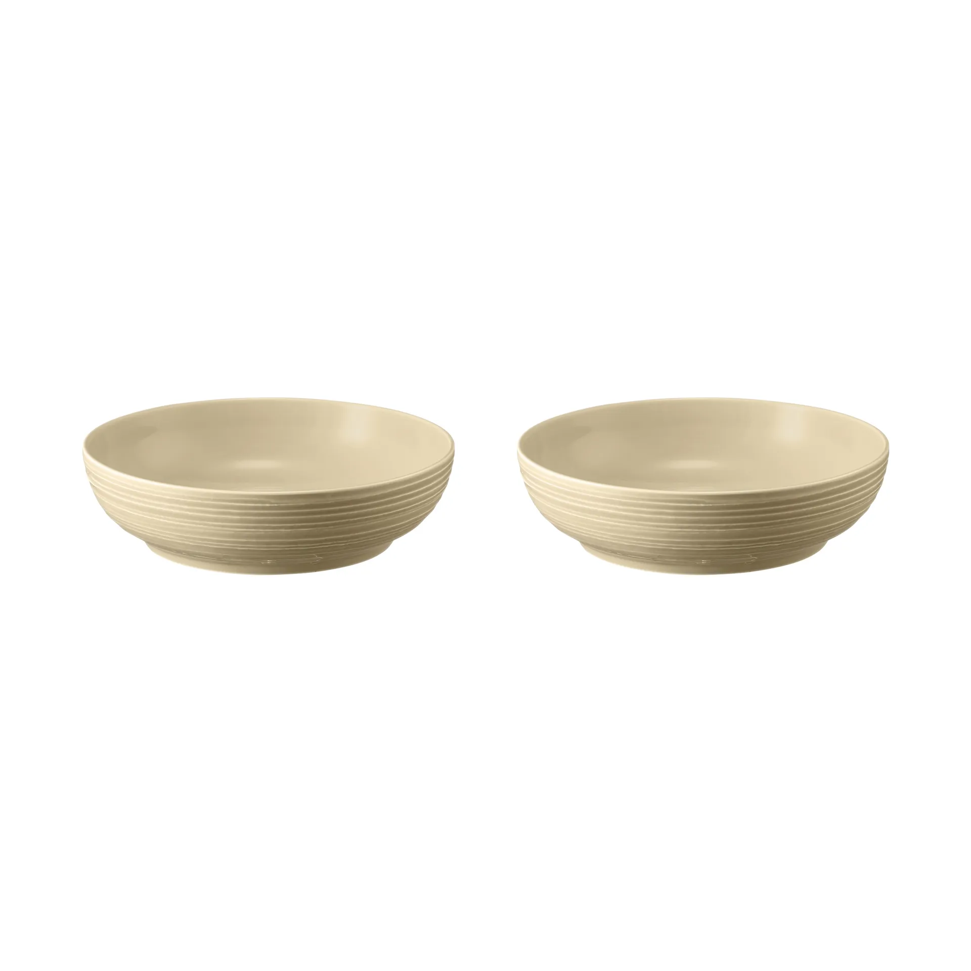 Terra bowl Ø25.5 cm 2-pack, Sand Beige Seltmann Weiden
