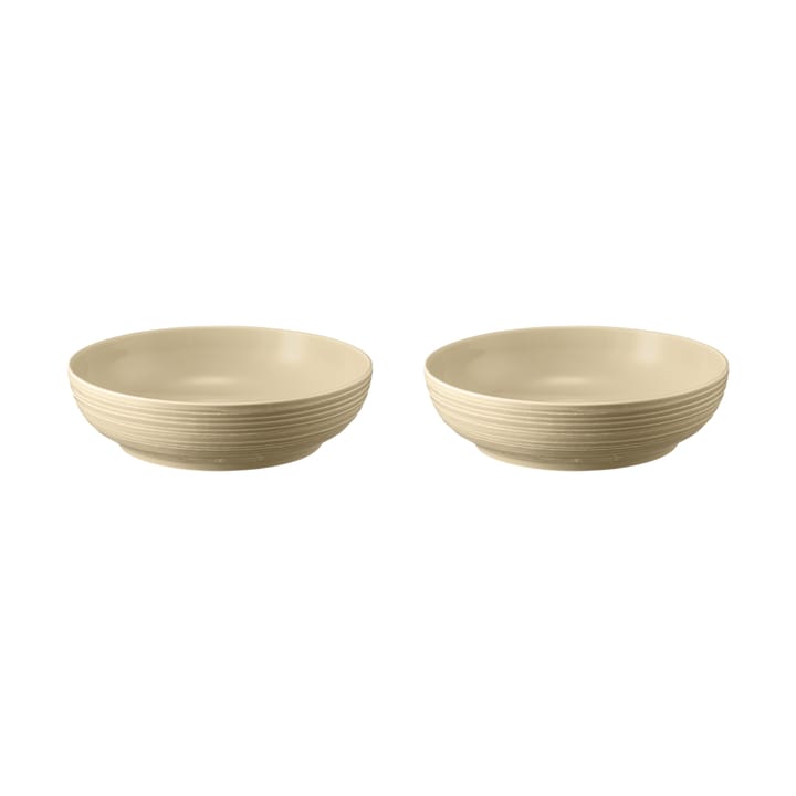 Terra bowl Ø25.5 cm 2-pack - Sand Beige - Seltmann Weiden