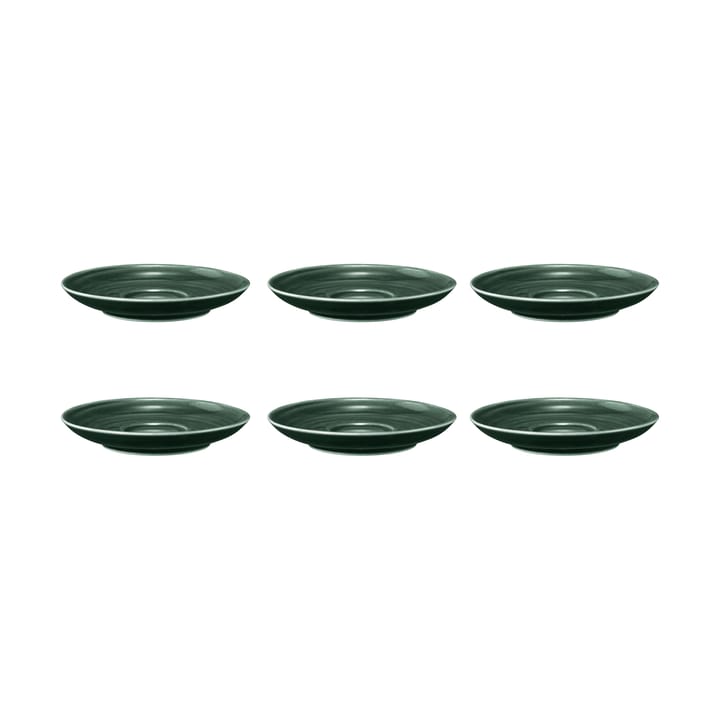 Terra coffee saucer Ø12 cm 6-pack - Moss Green - Seltmann Weiden