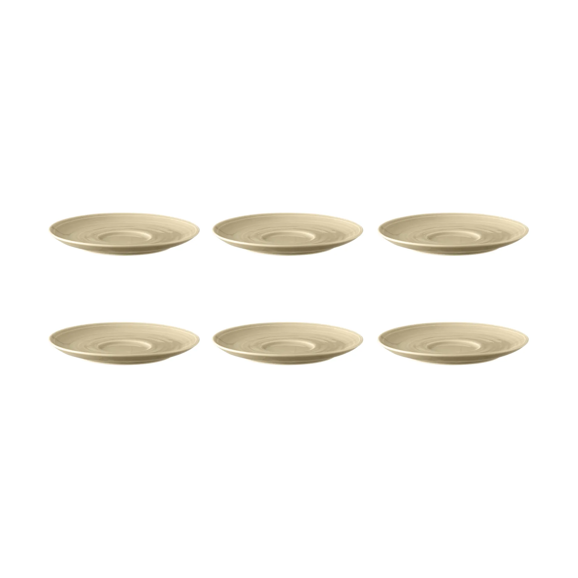 Terra coffee saucer Ø16.1 cm 6-pack, Sand Beige Seltmann Weiden