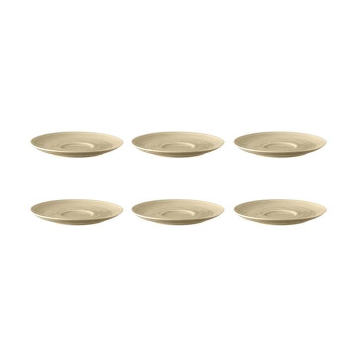 Terra coffee saucer Ø16.1 cm 6-pack - Sand Beige - Seltmann Weiden