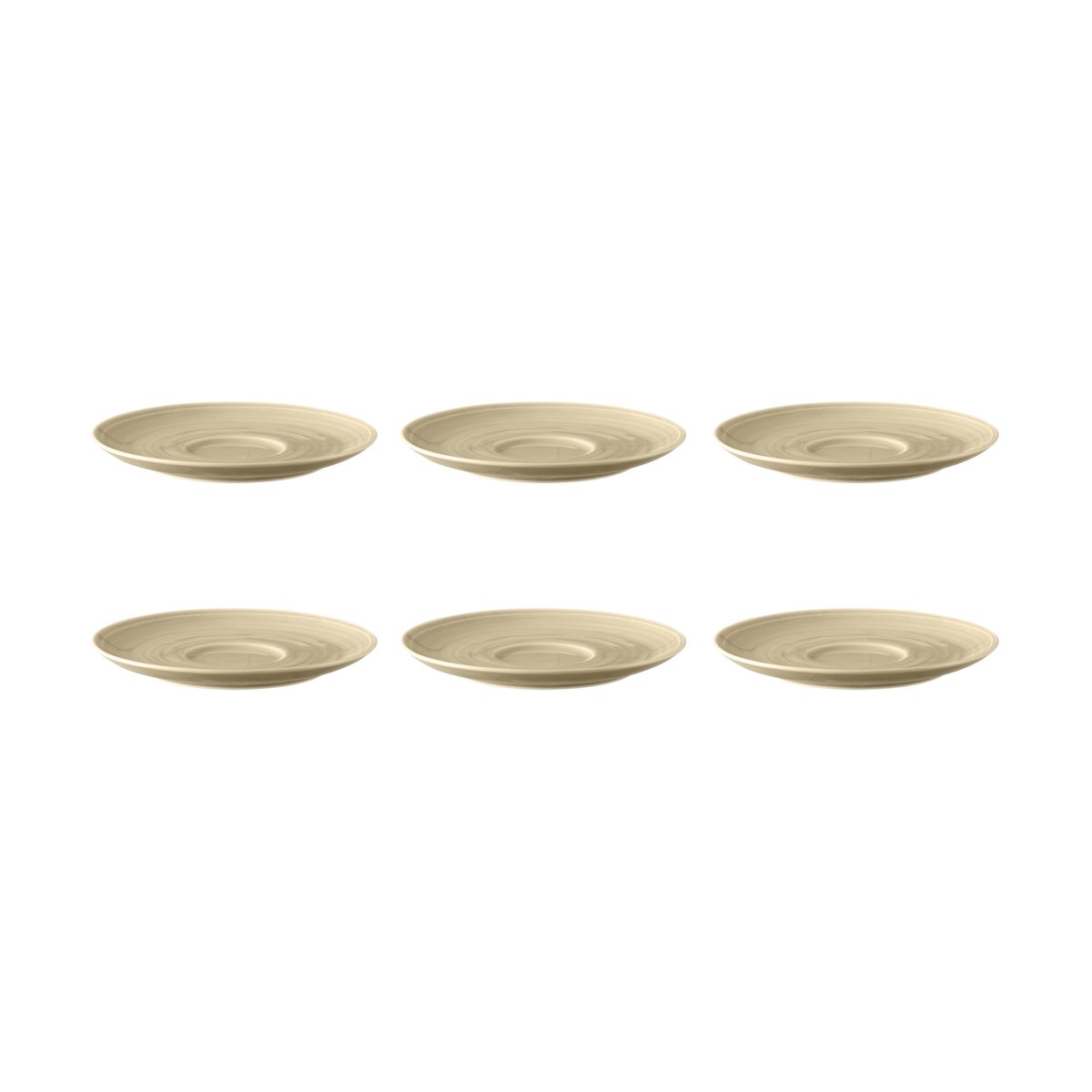 Seltmann Weiden Terra coffee saucer o16.1 cm 6-pack Sand Beige