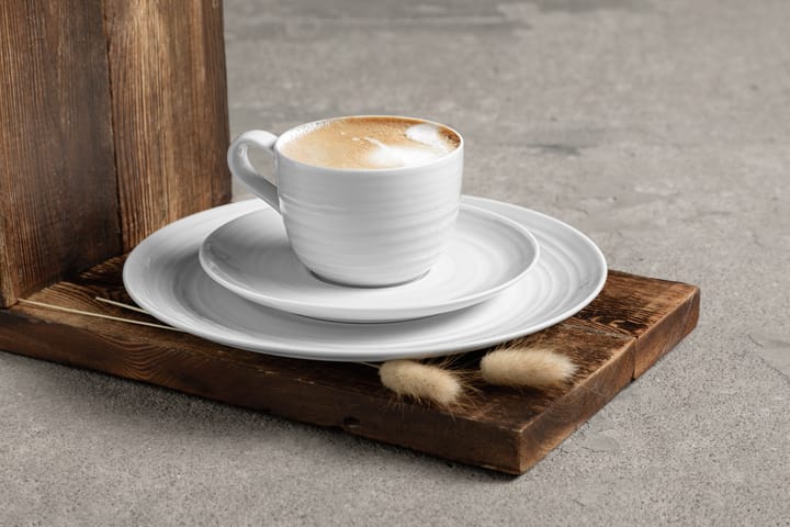 Terra coffee saucer Ø16.1 cm 6-pack - White - Seltmann Weiden