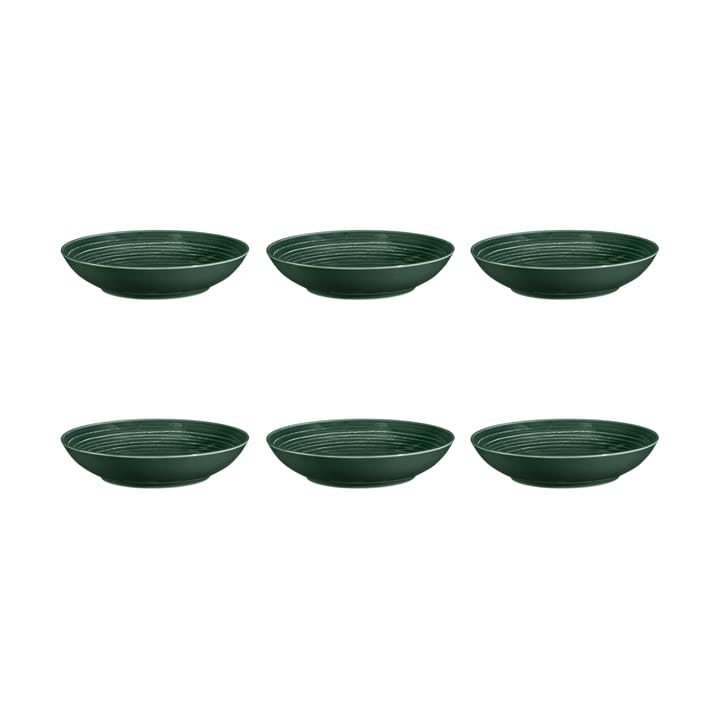 Terra deep  plate Ø21.2 cm 6-pack - Moss Green - Seltmann Weiden