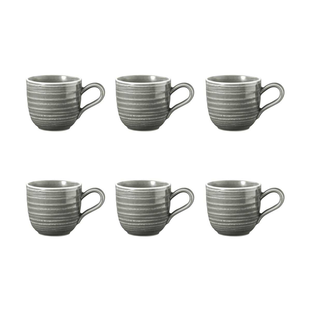 Seltmann Weiden Terra espresso cup 9 cl 6-pack Pearl Grey