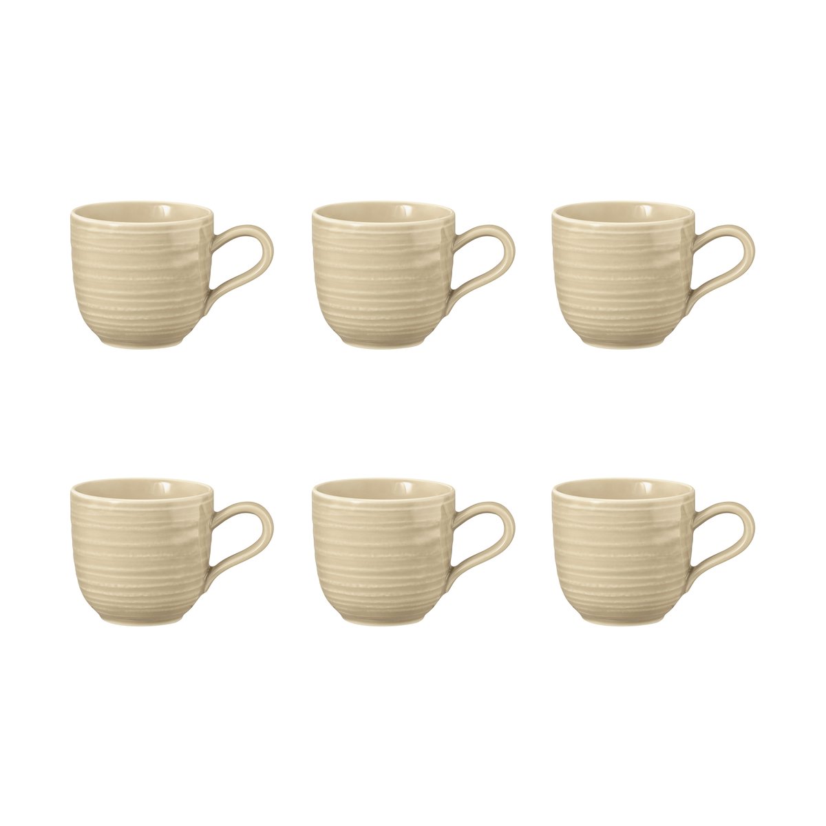 Seltmann Weiden Terra espresso cup 9 cl 6-pack Sand Beige