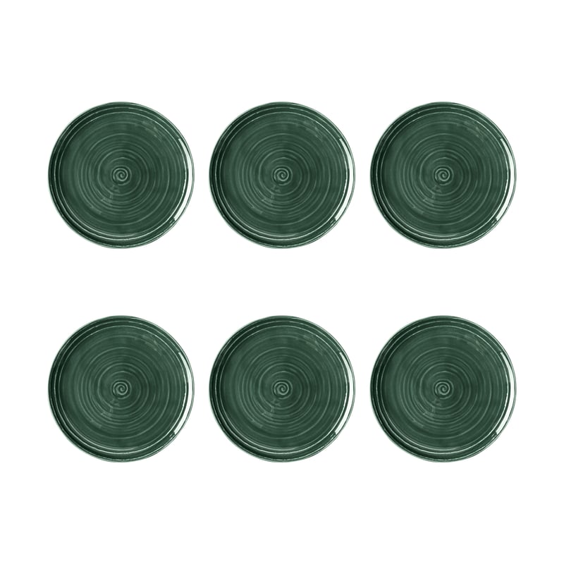 Seltmann Weiden Terra plate Ø17.7 cm 6-pack Moss Green