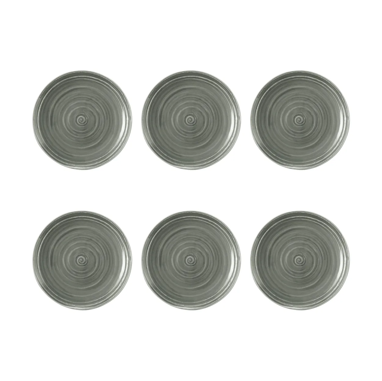 Seltmann Weiden Terra plate o17.7 cm 6-pack Pearl Grey