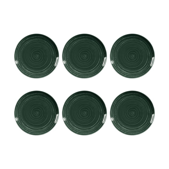 Terra plate Ø22.7 cm 6-pack - Moss Green - Seltmann Weiden