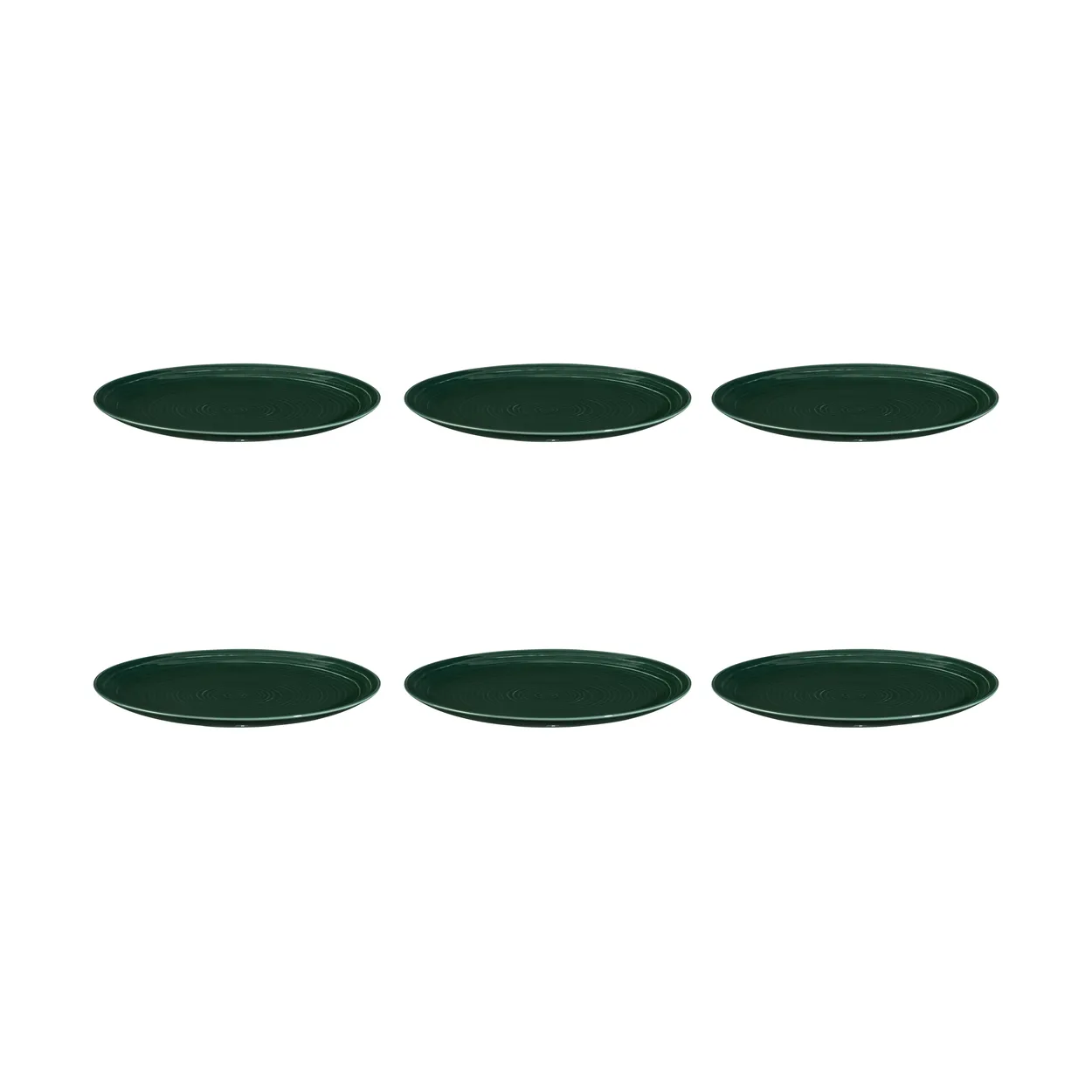 Seltmann Weiden Terra plate o27.8 cm 6-pack Moss Green
