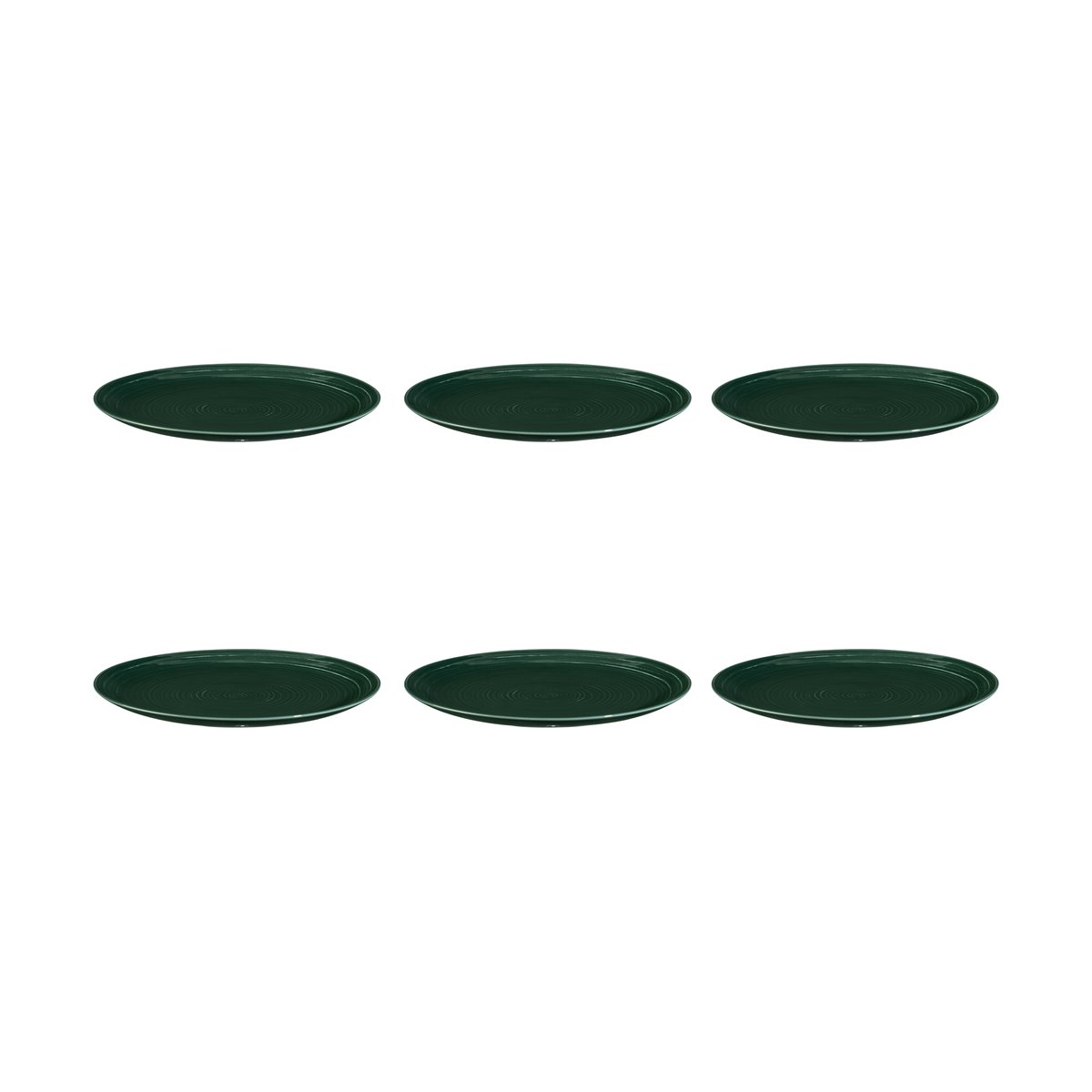 Seltmann Weiden Terra plate o27.8 cm 6-pack Moss Green