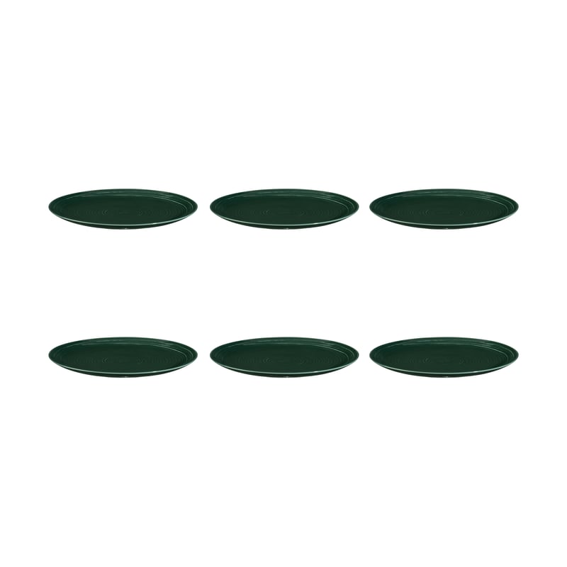 Seltmann Weiden Terra plate Ø27.8 cm 6-pack Moss Green