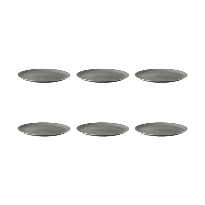 Terra plate Ø27.8 cm 6-pack - Pearl Grey - Seltmann Weiden