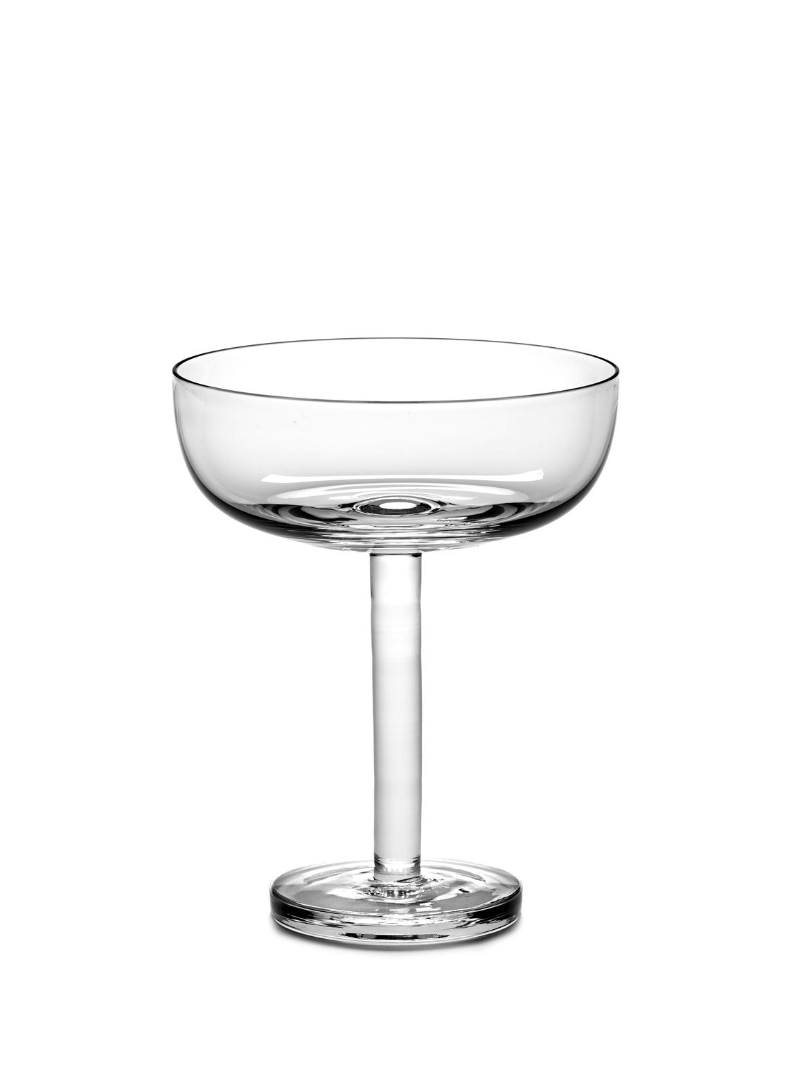Serax Base champagne flute 25 cl | Scandinavian Design | Champagne glasses | Transparent