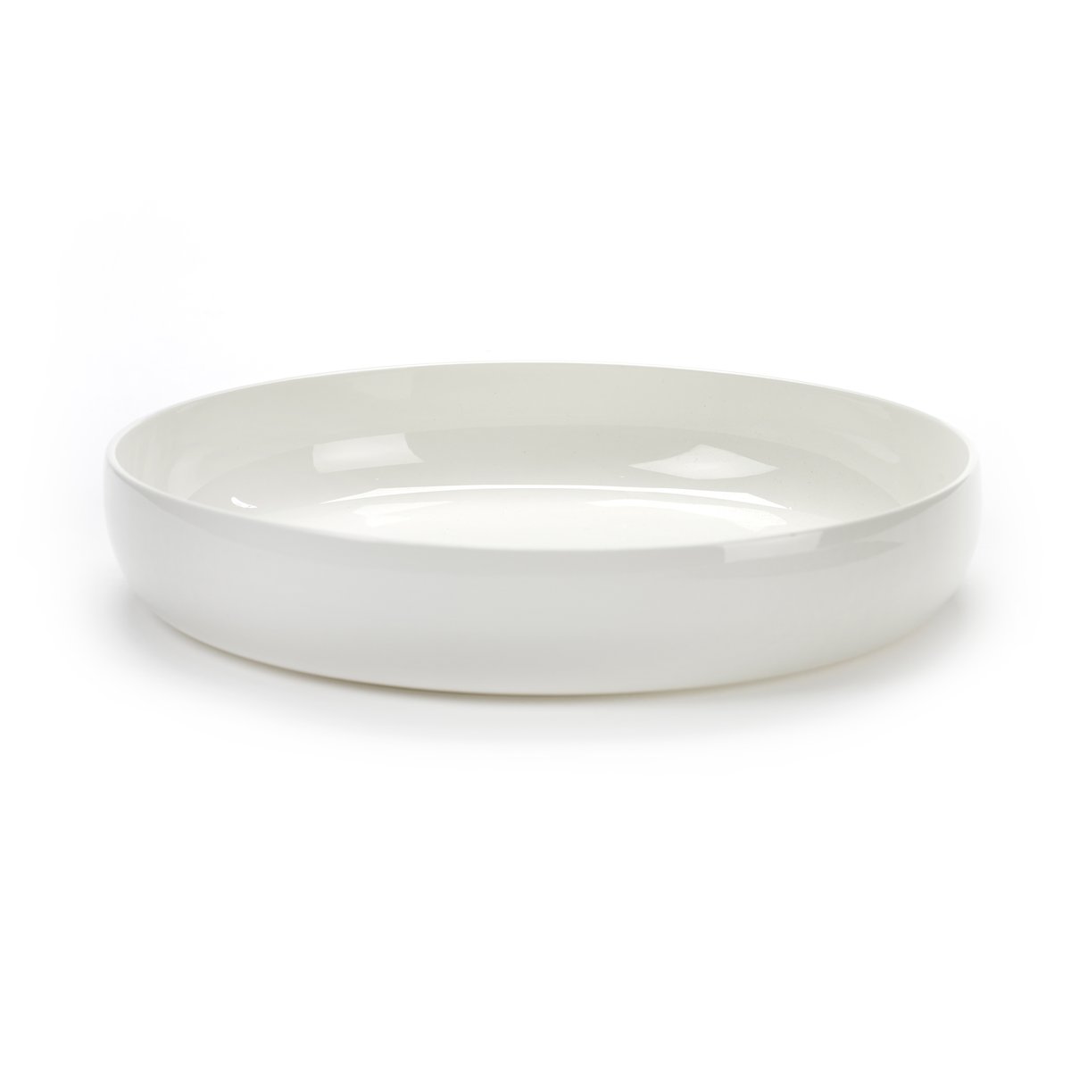 Serax Base deep plate white 24 cm | Scandinavian Design | Deep plates | White