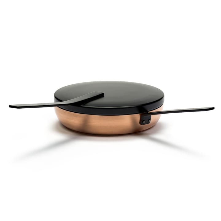 Base frying pan with lid 24 cm - copper - Serax