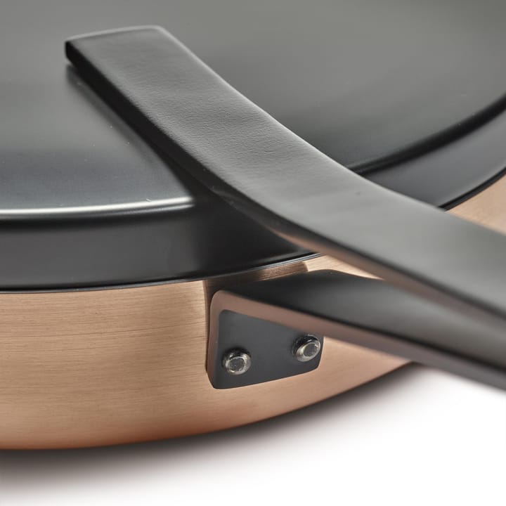Base frying pan with lid 24 cm, copper Serax