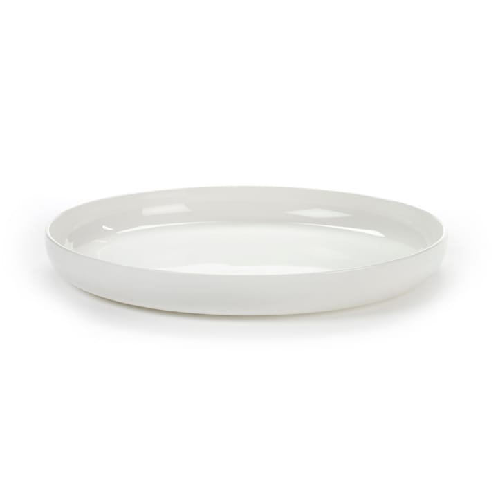 Base plate with high rim white - 24 cm - Serax