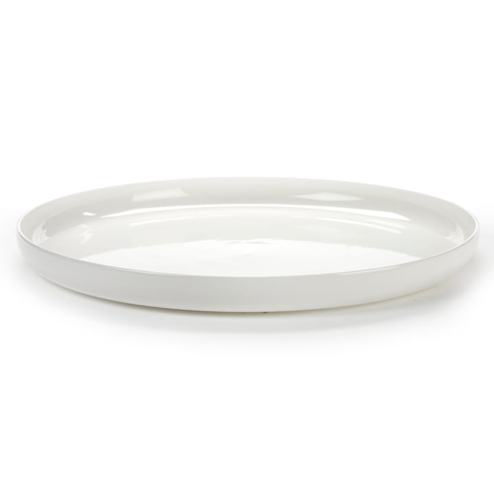 Base servering saucer with high rim white - 32 cm - Serax